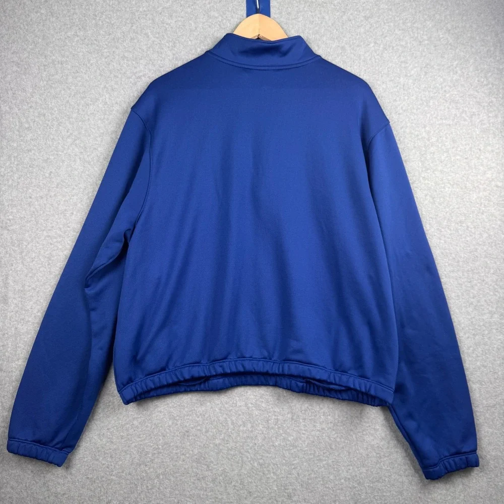 St Louis Cardinals Sweatshirt Womens XXL Blue Nike Cooperstown 1/4 Zip Pullover